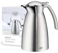 Thermos pratique Famanu en acier inoxydable mat - 0,6 litre, couleur argent