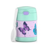Thermos RMOVR Kids Funtainer Food Jar Bocal isotherme pour nourriture avec cuillère pour enfants, 5 h chaud / 7 h froid, absolument étanche pour soupe, céréales, pause 0,30 l