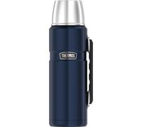 THERMOS STAINLESS KING – Bouteille isotherme en acier inoxydable, capacité 1,2 litre. Coffret avantage comprenant une brosse de nettoyage, un produit de nettoyage CLEAN FIX de 30 cm et 20 pastilles CL