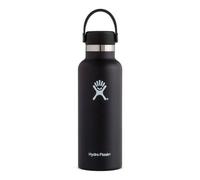 Hydro Flask – Gourde isotherme 532 ml (18 oz) ouverture standard, bouchon flex Noir TU