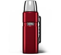 THERMOS Très Grande Flasque de 1,2 L en Acier Inoxydable, Rouge Cranberry