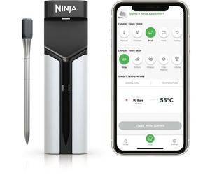Thermosonde Connectée Ninja ProChef WP100EU, Sans Fil, Bluetooth/Wi-Fi, Jusqu'à 370°C, Autonomie 30h