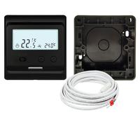 Thermostat 24V DC à encastrer, conçu pour les systèmes de chauffage au sol des camping-cars ou des maisons de jardin