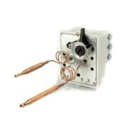 Thermostat à régulation version bi-bulbes tripolaire type KBTS, L de canne: 270mm