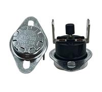 Thermostat à réinitialisation Manuelle KSD301/KSD303 - Lot de 2/5/10 pièces, réglage de la température de 45 °C à 150 °C(2PCS,130C)