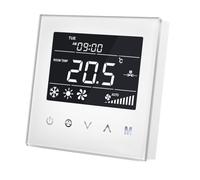 Thermostat à ventilo-convecteur pour 4 tubes, Z-Wave, Glas Touch