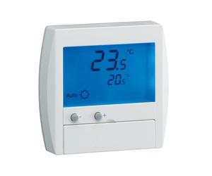 Thermostat ambiance digital semi-encastré - HAGER 25120