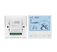 Thermostat ambiant programmable, panneau de commande précis avec trois