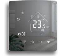 Thermostat Beok Mirror TGR85WIFI-WPB, Wi-Fi, avec Alexa, Google Assistant, 3A