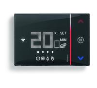 Bticino Thermostat Wi‑Fi Smarther2 avec Netatmo XG8002, encastré noir, version professionnelle
