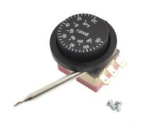 Thermostat capillaire de voiture, 12 V réglable avec sonde de contrôle de la température du radiateur, réglable de 0 à 120 °C, pour radiateur de chauffage et ventilateur de refroidissement