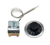 Thermostat capillaire mécanique 30-110 °C 250 V 16 A | Fournit une régulation précise de la température de 30 °C à 110 °C pour chauffe-eau, four et friteuse.