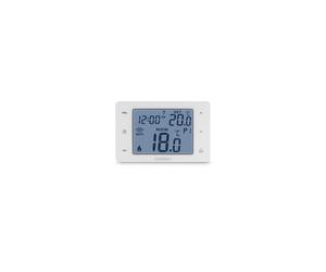 Thermostat connecté filaire AVIDSEN HomeFlow W Wi?Fi 2,4 GHz Programmable 230V Blanc