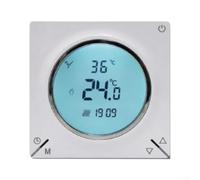 Thermostat connecté pour chauffage électrique avec WiFi et commande vocale pour alexa Google Home écran LCD programmable économie d'énergie maison 10x10cm(WIFI (Electric 16A))