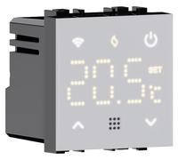 Thermostat connecté - Programmable - Écran tactile - 230 V - Blanc - Wi-Fi - Compatible Bticino Living