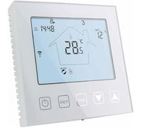 Thermostat Connecté WiFi Chaudiere Gaz/Chauffage au Sol Eau 220V 3A Alexa Google Assistant Compatible, Thermostat d'ambiance Progr