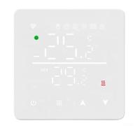 Thermostat Connecté WiFi pour Chaudière Murale - Régulateur de Température APP pour tuya 5+2 Modes Anti-brûlure pour Eau et Électrique (Electric Heating)