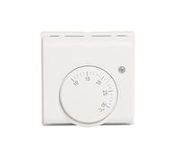 Thermostat d'ambiance 220 V - Thermostat mécanique de la pièce - Climatisation et chauffage au sol - Chauffage au sol en saillie avec interrupteur marche/arrêt