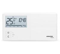 Thermostat d'ambiance Auraton Tucanan (2025), avec programmation hebdomadaire, 2 températures, couleur blanche