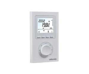Thermostat d'ambiance électronique programmable filaire -