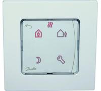 Thermostat d'ambiance encastré Danfoss, Icon(TM), version programmable, 1 pièce.