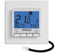 Thermostat d'ambiance encastré Eberle FIT-3F programme hebdomadaire 10 à 40 °C