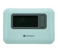 Thermostat d'Ambiance Filaire Contact Sec Programamble Easy Control Chaffoteaux Compatible toutes chaudières Blanc G