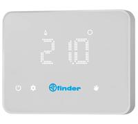 Thermostat d'ambiance Finder, BLISS, Wi-Fi, écran tactile, montage mural, blanc, 1 pièce