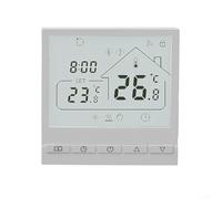 Thermostat d'ambiance intelligent pour tuya pour chauffage au pour sol électrique avec contrôle vocal et programmation hebdomadaire écran tactile LCD rétroéclairé 86x86mm(WiFi 3A)