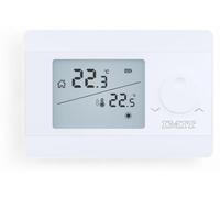 Thermostat d'ambiance numérique avec écran LCD rétroéclairé Silver Ta/Rf S