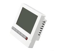 Thermostat d'ambiance numérique non programmable pour chauffage et refroidissement avec écran LCD, contrôle mural, appareil climatique intelligent pour la maison, CVC, contrôleur de température blanc