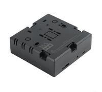 Thermostat d'ambiance numérique programmable LCD mural avec contrôle du chauffage 5 + 2 jours compatible avec chaudière Noir 86 x 86 mm