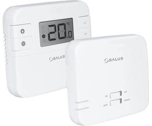 Thermostat d'ambiance numérique sans fil Salus, récepteur radio AP, 16 A, 1 pièce.
