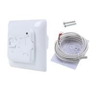Thermostat d'ambiance pour Chauffage au Sol - Régulateur électrique avec | sonde, mécanique, température, encastré, qualite, Solid, pratique, robuste, compact, ergonomique, elegant, moderne