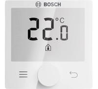 Bosch Thermostat d'ambiance programmable hebdomadaire OR 100RF sans fil écran LCD Blanc 7724001292