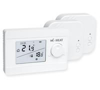 Thermostat d'ambiance radio Mi-250S RF avec 2 récepteurs, mode chauffage et refroidissement, pour chauffage au sol, chaudières, climatisation