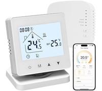 Thermostat d'ambiance sans fil, numérique, pour systèmes de chauffage au sol gaz et eau chaude