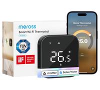 Thermostat d'ambiance sans fil pour chaudières, compatible Matter, HomeKit, Alexa et Google