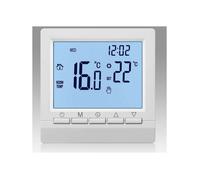 Thermostat de Chauffage de chaudière à gaz 1.5 v régulateur de température alimenté par Batterie avec rétro-éclairage Blan