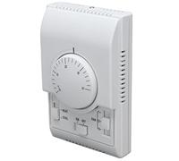 Thermostat de Climatisation Centrale 1A Manuel Thermostat d'ambiance Chauffage 110-220V Thermostat de Climatiseur à Interrupteur de Commande Mécanique à 2 Voies