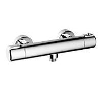 Thermostat de douche AqvaZone AqvaBasic 054551950, sortie de douche 1/2" inférieure, chromée
