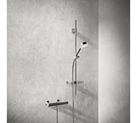 Thermostat de douche HANSAMICRA Hansa 48150171 en saillie, 3 jets, chromé