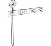 Hansgrohe Mitigeur bain-douche encastré RainSelect 15358400 5 consommateurs chrome/blanc