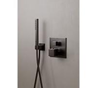Thermostat de douche DECUS 54885N275, Kludi d'installation encastré avec unité fonctionnelle, bronze brossé