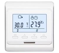 Thermostat de plancher programmable, thermostat d'ambiance numérique manuel
