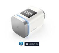 Bosch Thermostat de radiateur Smart Home II (+M) – Intelligent, compatible Matter – Blanc