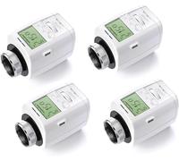 Thermostat de radiateur Eurotronic Comet, 700151 , Lot de 4, Blanc