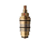Thermostat de Robinet Noyau de Vanne Thermostatique Cartouche Mélangeuse Réglage Fluide Du Chaud et Froid Alliage Métallique avec Maille Filtrante, La-fxct6004 Cartouche Thermostatique À Cire