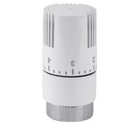 Thermostat de vanne blanc, filetage M30 x 1,5, capteur de liquide, pour radiateurs