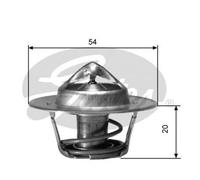 Thermostat d'eau GATES TH00182G2